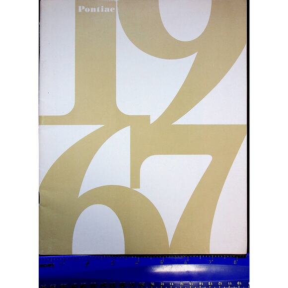 Orig 1967 Pontiac Line Up Brochure GTO 2-2 Le Mans Tempest Grand Prix Bonneville - Picture 2 of 16